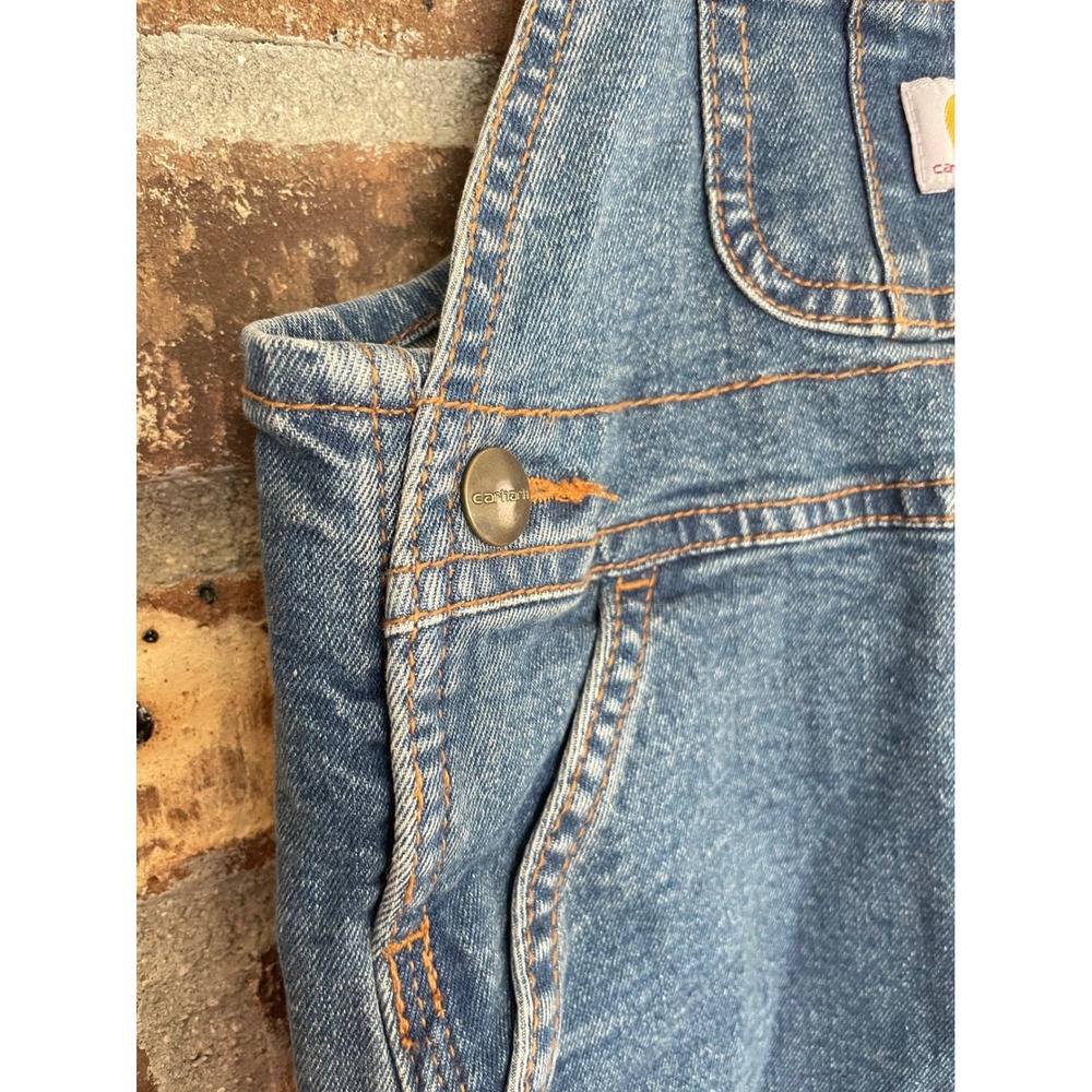 Carhartt Denim Bib Overalls - Picture 4 of 6